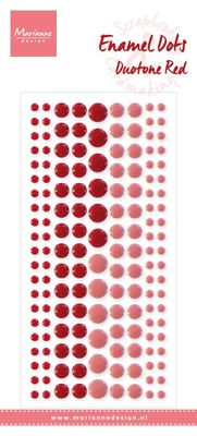 Marianne Design - Enamel Dots - Duotone Red