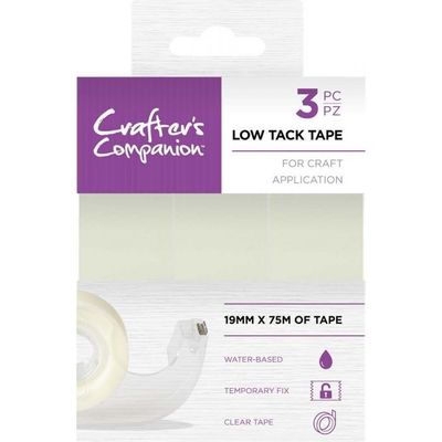 Crafter's Companion - Low Tack Tape 3-pack