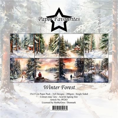Paper Favourites Paper Pack "Winter Forest"