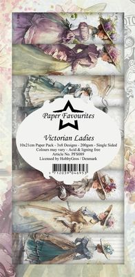 Paper Favourites Slim Card "Victorian Ladies"