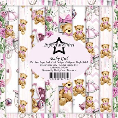 Paper Favourites - Baby Girl Paperpack 6' x 6'