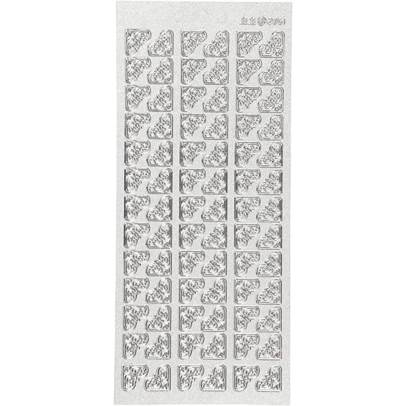 Stickers Hörn - Silver