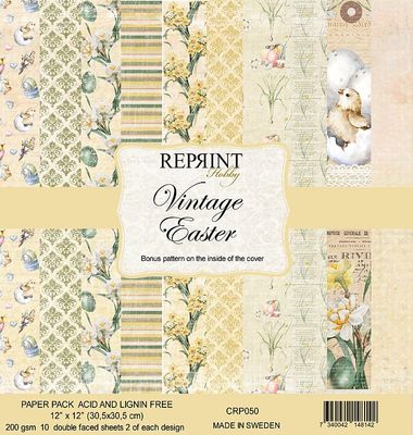 Reprint Hobby Paperpack 12 x 12 - Vintage Easter Collection