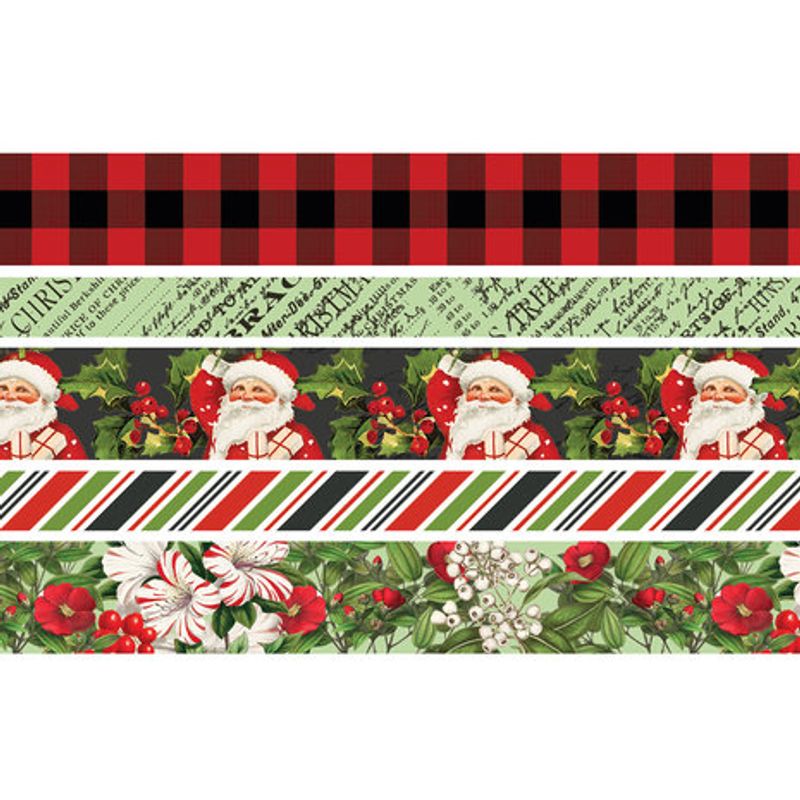 Simple Stories Vintage Christmas Lodge Washi Tape