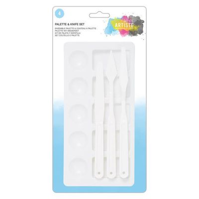 Docrafts Artiste - Palette & Knife Set