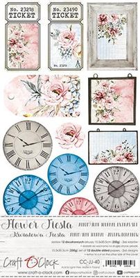 Craft O'Clock - Junk Journal Set Flower Fiesta