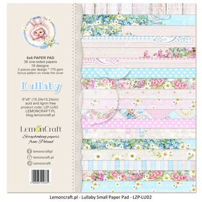 LemonCraft - Lullaby paperpad 6' x 6'