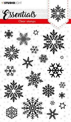 Studio Light Clear Stamp Essentials nr.96 - Snowflakes