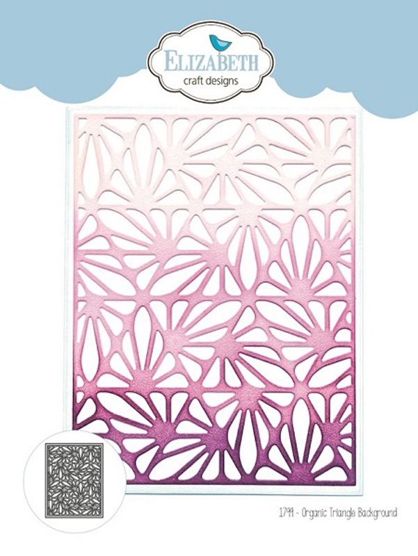 Elizabeth Craft Designs Dies - Organic Triangle Background