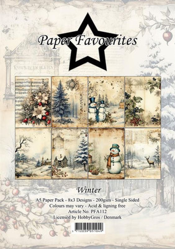 Paper Favourites Paper Pack "Winter"