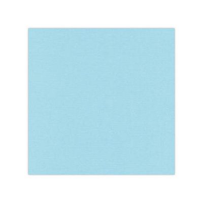 Linnen Cardstock - 30.5 x 30.5 - Light Blue