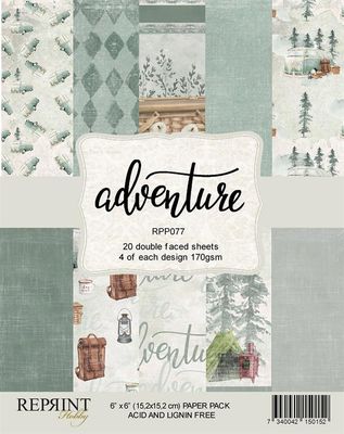 Reprint Paperpad 6' x 6' - Adventure