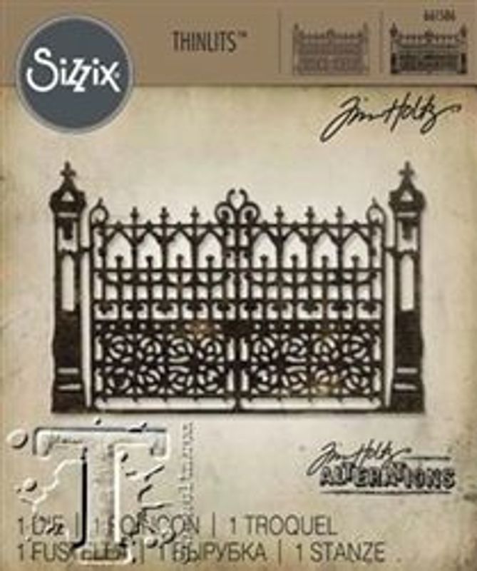 Sizzix/Tim Holtz Thinlits Die ”Gothic Gate”