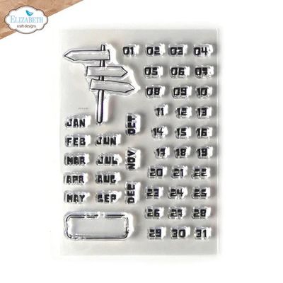 Elizabeth Craft Designs Clearstamps - All The Dates