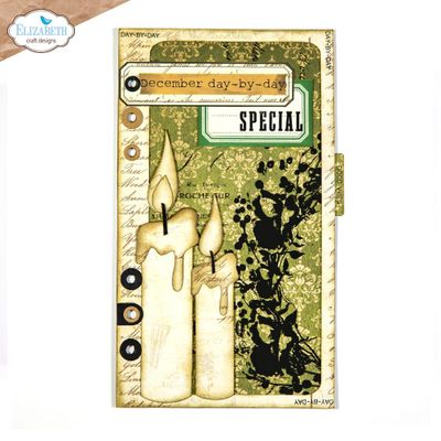 Elizabeth Craft Designs Dies - Planner Essentials 45 - Candle Page