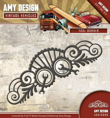 Amy Design Dies - Vintage Vehicles - Tool Border