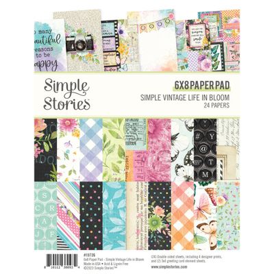 Simple Stories - Simple Vintage Life in Bloom 6x8 Inch Paper Pad
