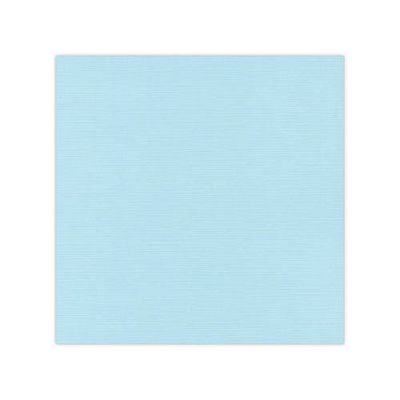 Linnen Cardstock - 30.5 x 30.5 - Baby Blue