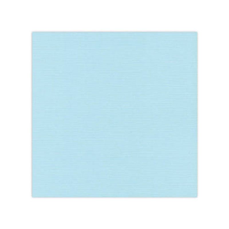 Linnen Cardstock - 30.5 x 30.5 - Baby Blue