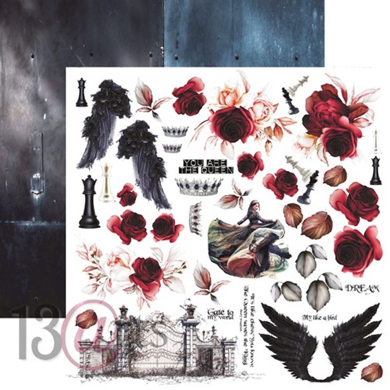 13@rts Paperpack 12 x 12 - Queen of the night