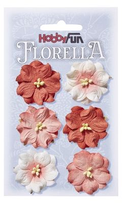 HobbyFun Florella Blommor - Pfirsch