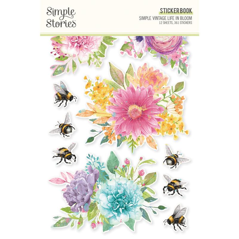 Simple Stories - Simple Vintage Life in Bloom Sticker Book