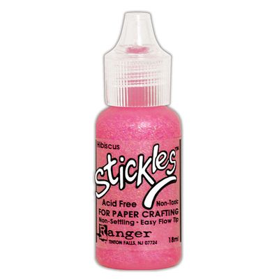 Ranger Stickles Glitter Glue  - Hibiscus