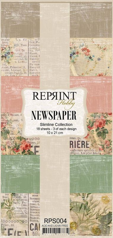 Newspaper Slimline Collection Paperpack