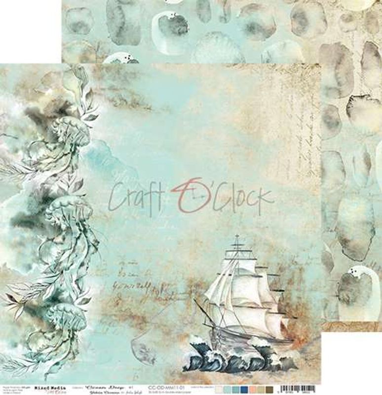 Craft O´Clock - Ocean Deep, Mixed Media - 01