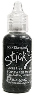 Ranger Stickles Glitter Glue - Black Diamond