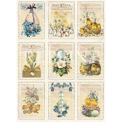 Reprint Hobby Klippark - Easter Vintage Collection - Cutouts Easter