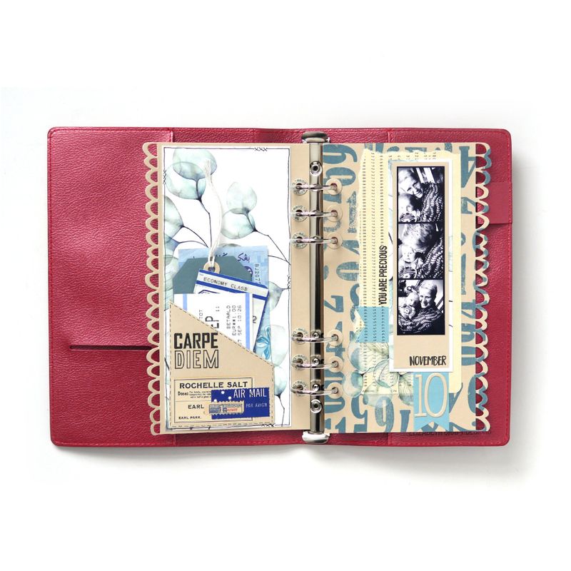 Elizabeth Craft Designs Dies - Planner Essentials 27 - Retro Number Trio