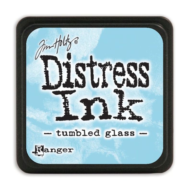 Distress Mini Ink Pad - Tumled glass