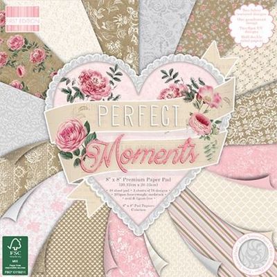 First Edition Premium Paper Pad 8" x 8" - Perfect Moments