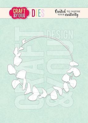 Craft & You Design Dies - Eucalyptus Wreath