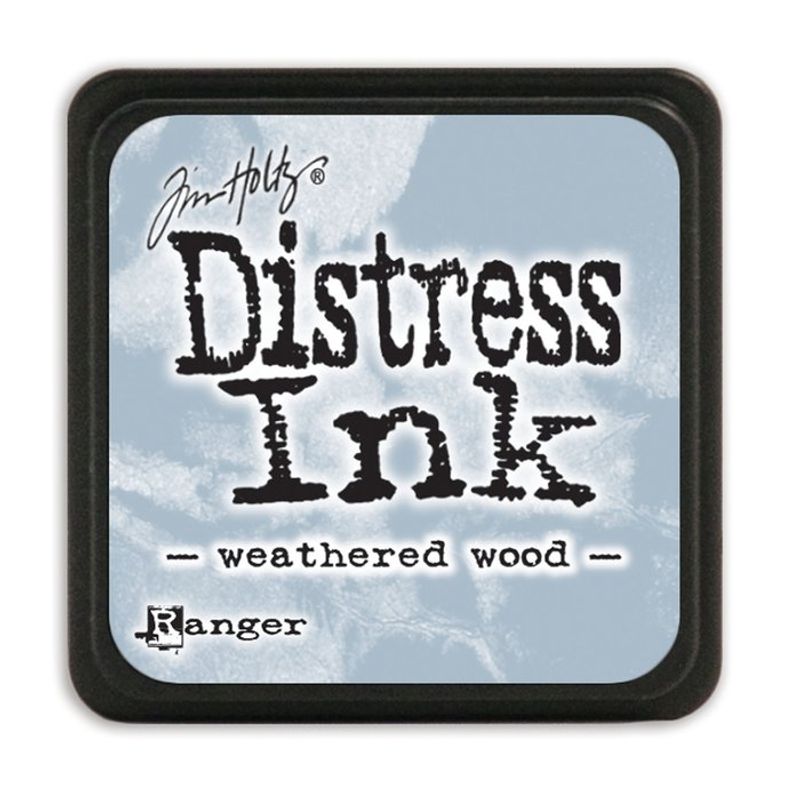 Distress Mini Ink Pad - Weathered wood