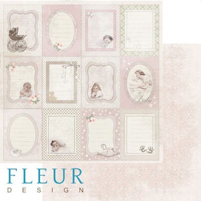 Fleur Design - Our Baby Girl - Vertical frames
