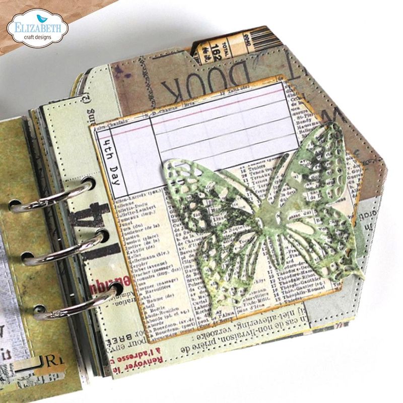 Elizabeth Craft Designs Dies - Planner Essentials  42 - Shapes, Frames & Words