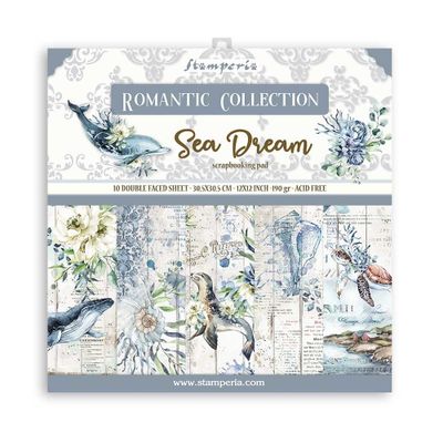 Stamperia - Sea Dream  - Block 12 x 12