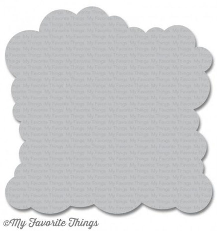 My Favourite Things Stencil Cloud