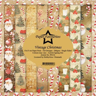 Paper Favourites - Vintage Christmas Paperpack 6' x 6'