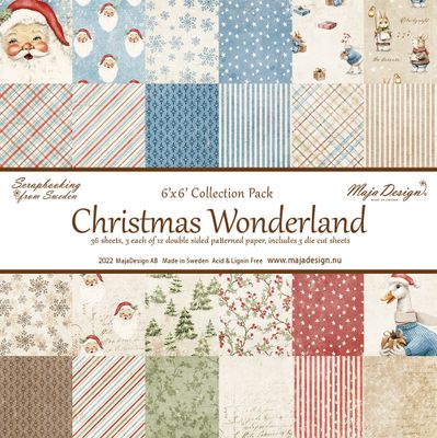 Maja Design - Christmas Wonderland 6x6" Collection Pack