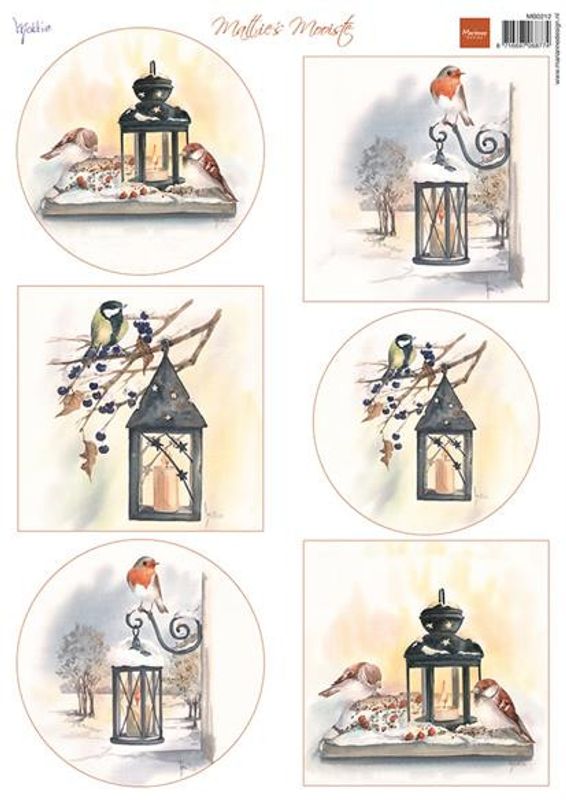 Marianne Design Sheets A4 "Mattie's Winter Lantarns"