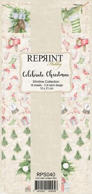 Celebrate Christmas Slimline Collection Paperpack