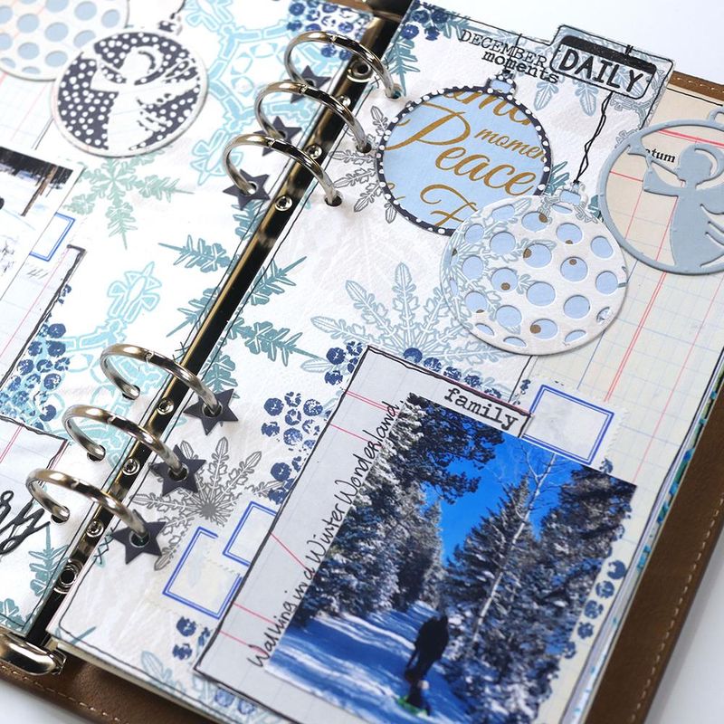 Elizabeth Craft Designs Dies - Planner Essentials 14 - Bookmark 1