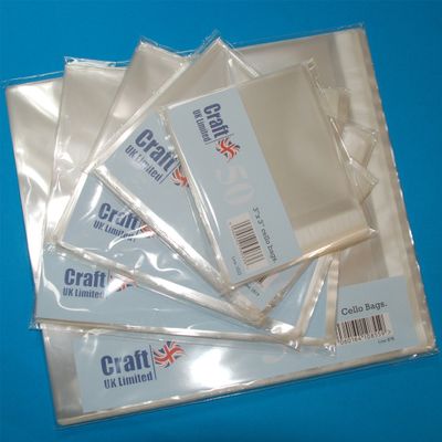 Craft UK Cello Bags 6x6 Inch
