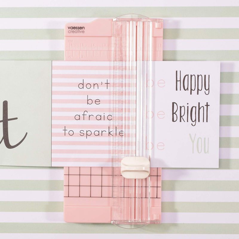 Mini paper cutter - Pink