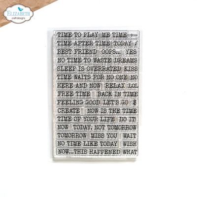Elizabeth Craft Designs Clearstamp - Journal Phrases 2