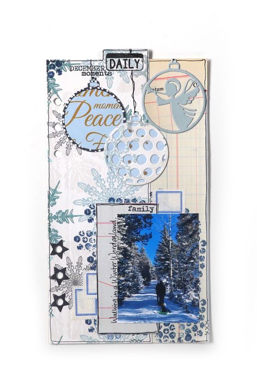 Elizabeth Craft Designs Dies - Planner Essentials 14 - Bookmark 1
