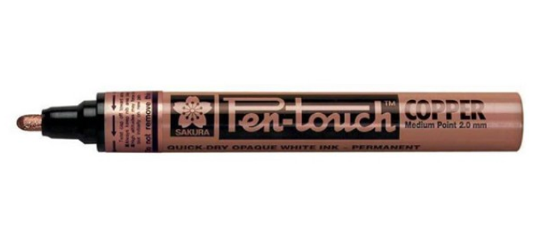 Pen-touch Copper Medium Point 2,0